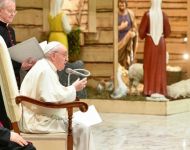 Popiežius: Evangelijų žinia aiški – Jėzaus gimimas yra visuotinis įvykis